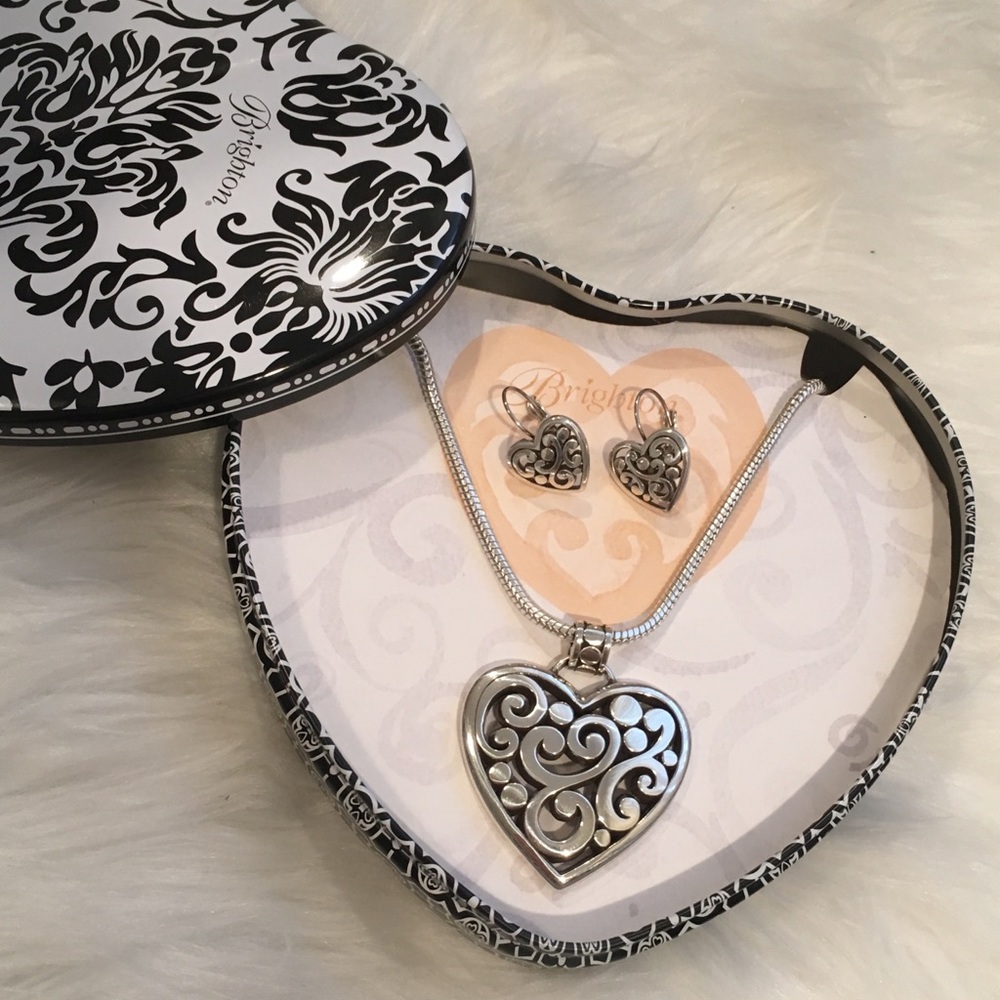 Brighton Contempo Heart Jewelry Set. *NEW*